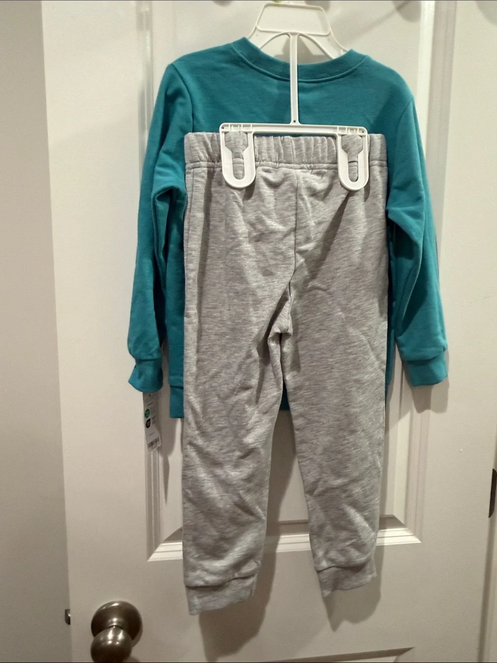 Carter's Teal and grey Boys Dinosaur  Set 4T NWT